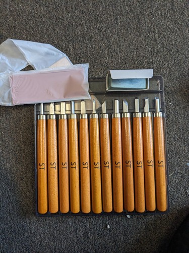 Wood carving tools 15pc - wood,